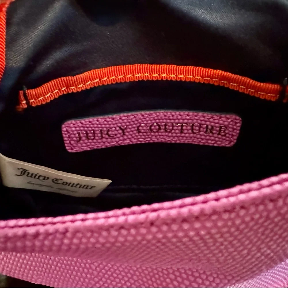 Juicy Couture Emblazon Mini Crossbody Bag Pink NWOT
